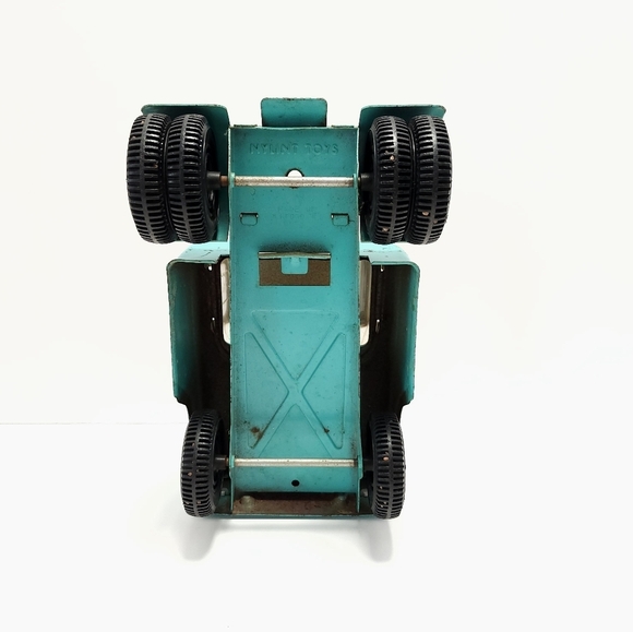 Nylint Ford Vintage Pressed Steel 1960 Truck With Mobile Home Trailer - Picture 5 of 10